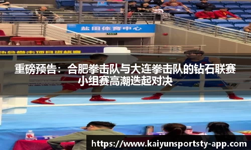 重磅预告：合肥拳击队与大连拳击队的钻石联赛小组赛高潮迭起对决